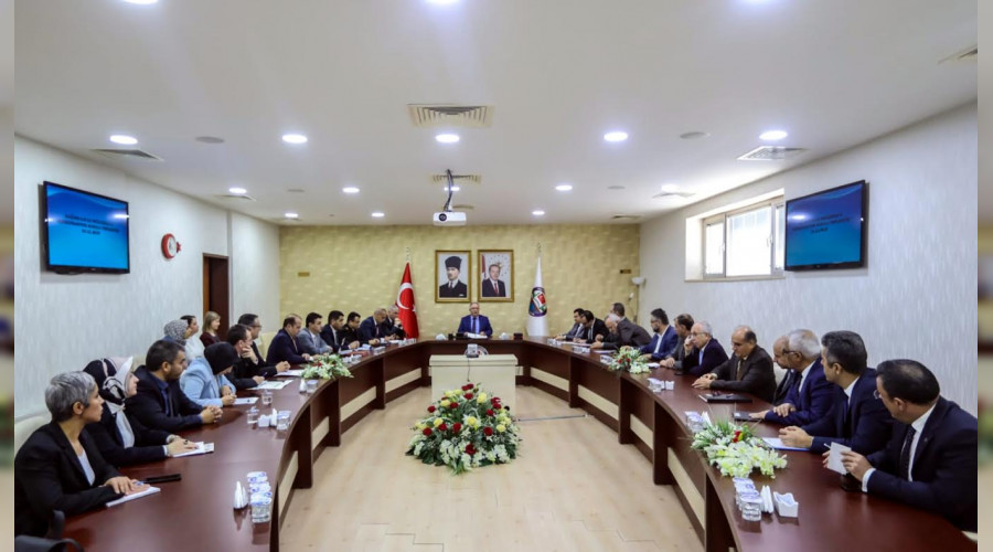 Vali Nayir Bağımlılıkla Mücadele Toplantısına Başkanlık Etti