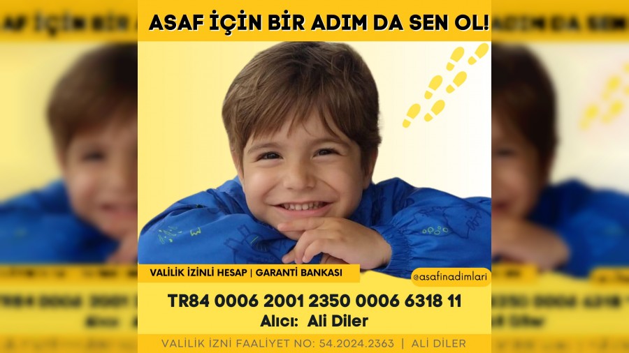 Asaf'n Umut yolculuunda ilk adm atld; Valilik izni kt!