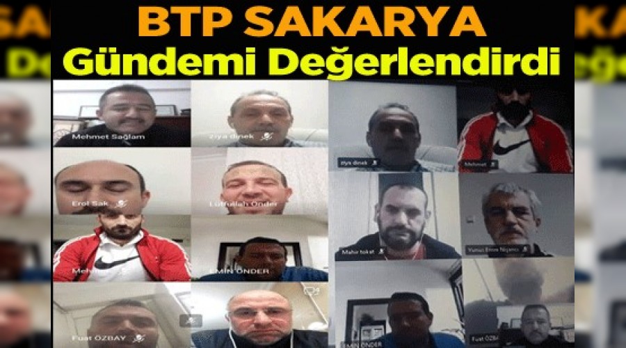 BTP SAKARYA GNDEM DEERLENDRD