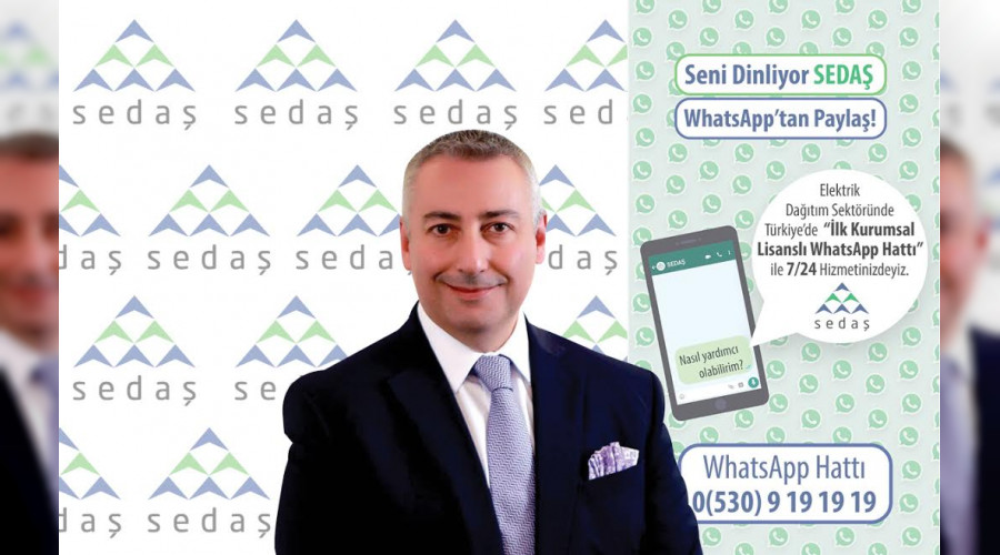 SEDA'tan Elektrik Datm Sektrnde Trkiye'de 'lk Kurumsal Lisansl WhatsApp Hatt'