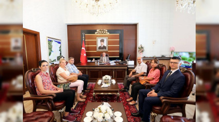 K�lt�r ve Turizm Bakanl��� Heyeti Vali Nayir'i Ziyaret Etti