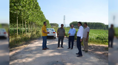 TARLA YOLLARINDA HUMMALI ÇALIŞMA
