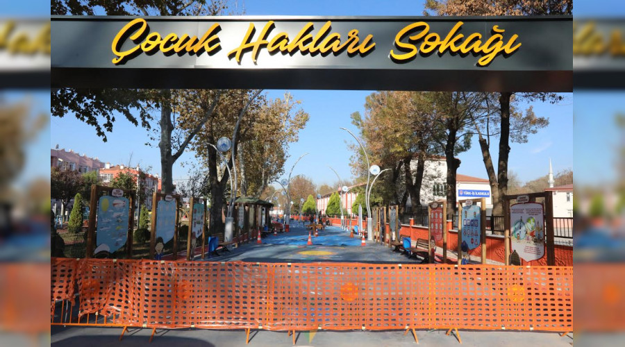 �ocuk Haklar� Soka�� Cumartesi A��l�yor