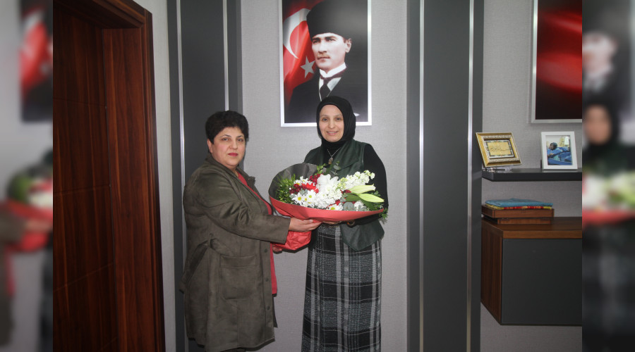 Kantincilerden Durmuş'a Kadınlar Günü Ziyareti