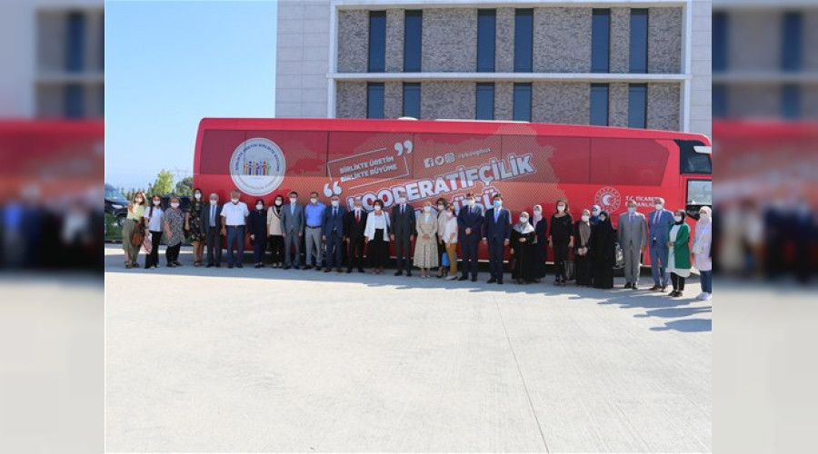 KOOPERATİFÇİLİK OTOBÜSÜ SAKARYA'DA