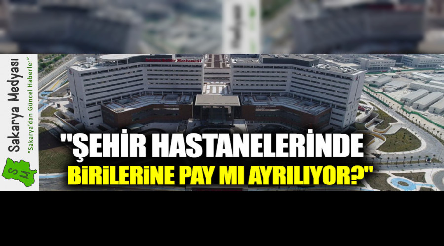 EHR HASTANELERNDE BRLERNE PAYMI AYRILIYOR?..