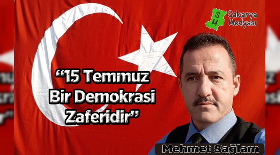 BAŞKAN SAĞLAM: "TÜRK MİLLETİ ÖZEL BİR MİLLETTİR"