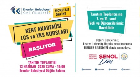 BAKAN ENOL DN KENT AKADEMSN TANITACAK