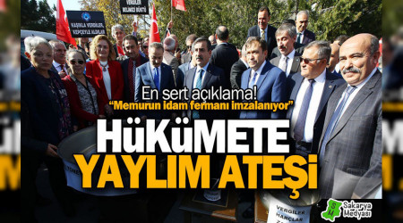 MEMURLARDAN HÜKUMETE SERT TEPKİ