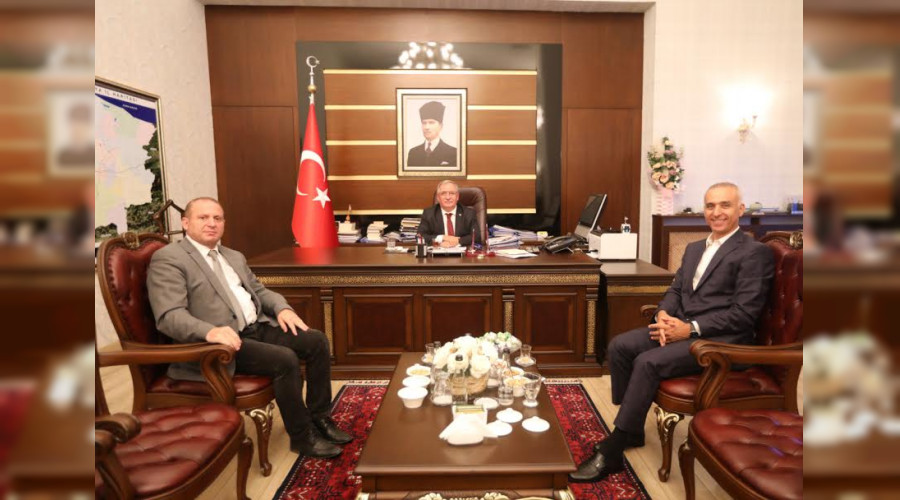 Merkez Valisi Kse'den Vali Nayir'e Ziyaret