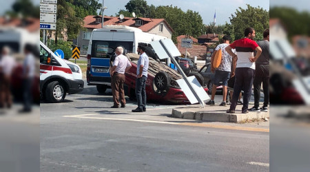 OTOMOBLN NDEN SRCY VATANDALAR KURTARDI