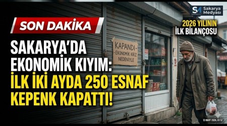 SAKARYA�DA EKONOM�K KIYIM: KEPENKLER �ARES�ZL��E KAPANIYOR!