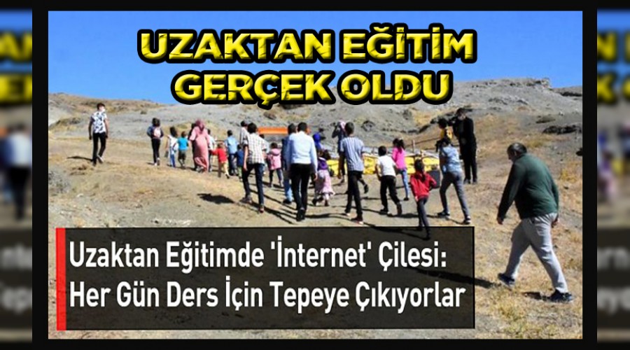 UZAKTAN ETMDE LE DEVAM EDYOR