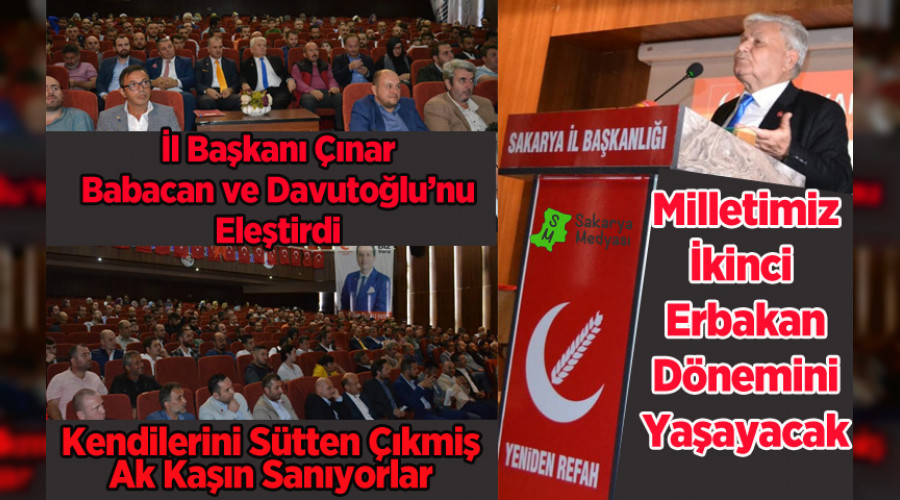 YENİDEN REFAH PARTİSİNE YOĞUN İLGİ