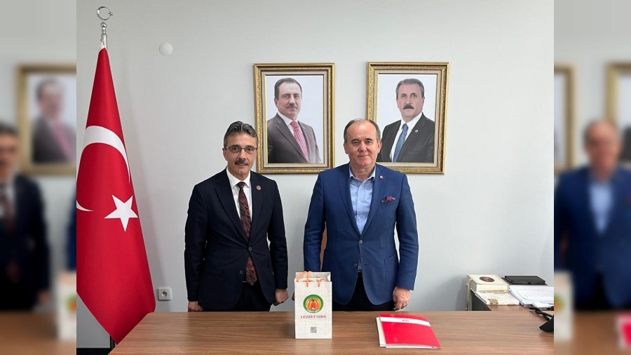 BAŞKAN DİNÇ GENEL BAŞKAN DESTİCİ’Yİ ZİYARET ETTİ