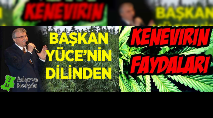 BAŞKAN YÜCE KENEVİRİN FAYDALARINI AÇIKLADI