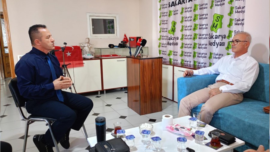 KAYMAKAM ERDOĞDU'YU AĞIRLADIK
