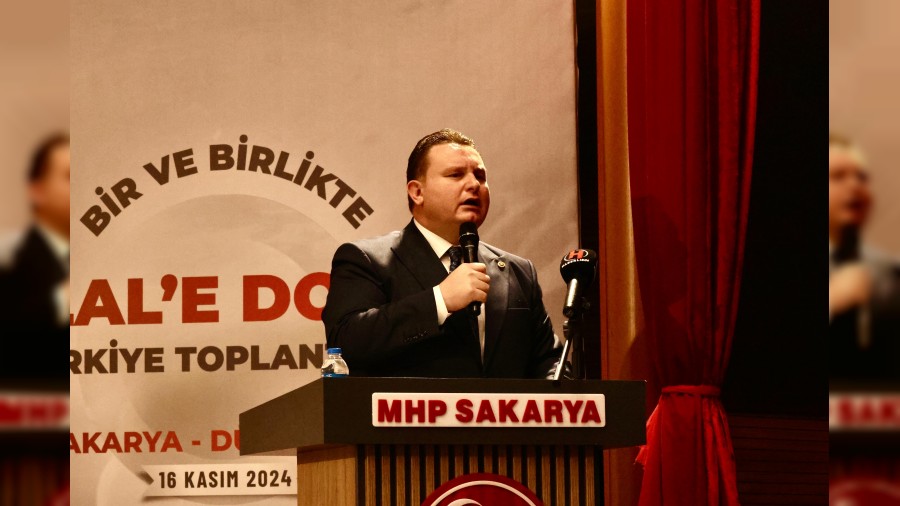 MHP L BAKANI ALKA:MHP 55 YILLIK ANLI TARHNDE HBR ZAMAN OY VE SEM KAYGISI LE SYASET YAPMADI