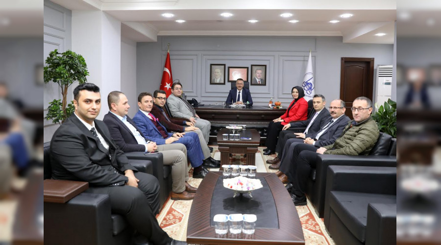 Milli Eitim'den Iksu'ya Teekkr Ziyareti