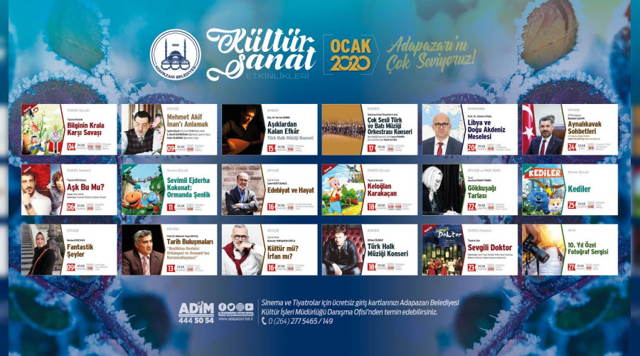 Adapazar� K�lt�r Sanatta Ocak Dolu Dolu Ge�ecek