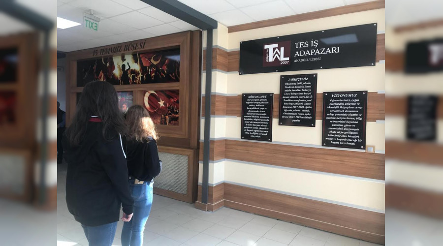 Tes-İş Anadolu Lisesi 9 günlük tatilde sil baştan yenilendi