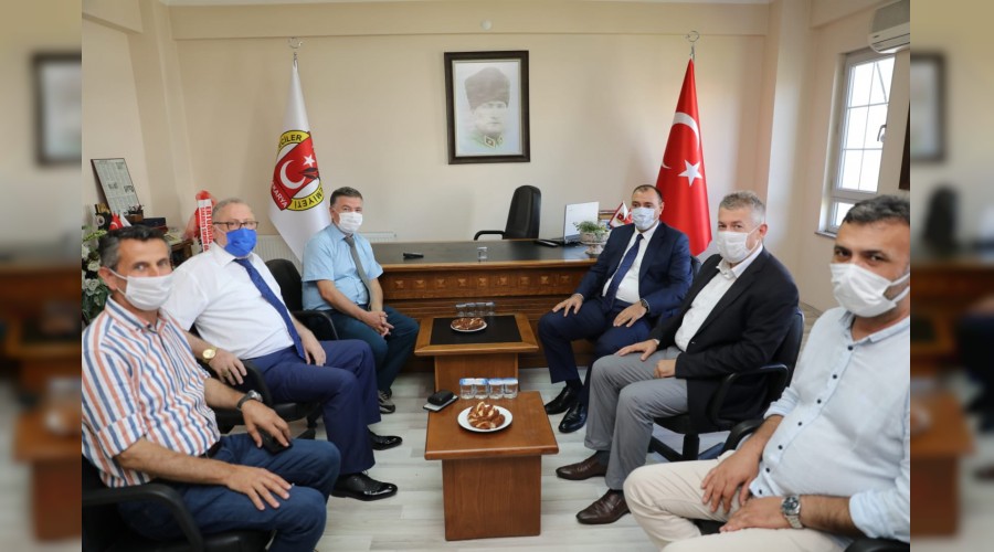 Vali etin Oktay Kaldrm'dan SGC'ye ziyaret