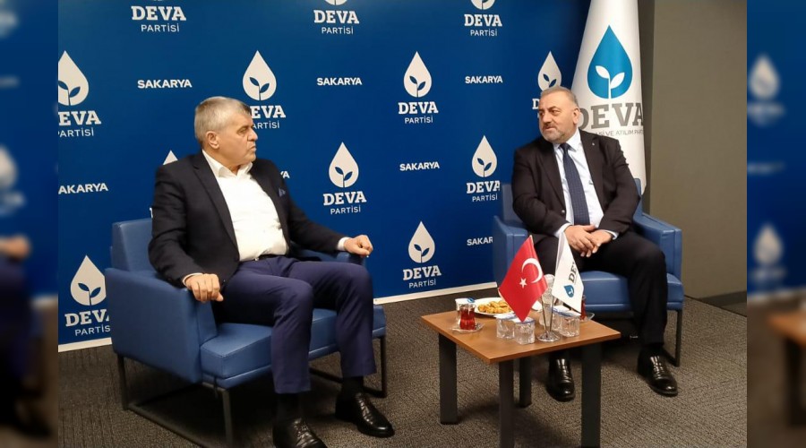 TRK- Konfederasyonundan DEVA Partisine ziyaret.