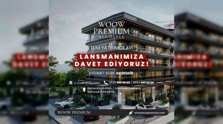 Woow Premium Residence ile Sakarya'da yeni bir yaam balyor