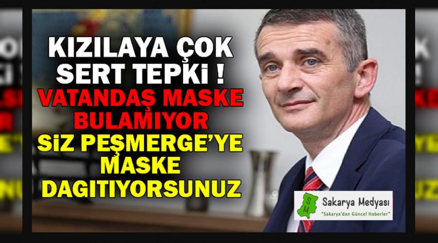 DİKBAYIR'DAN KIZILAY'A MASKE TEPKİSİ