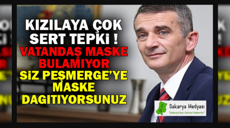 DİKBAYIR'DAN KIZILAY'A MASKE TEPKİSİ