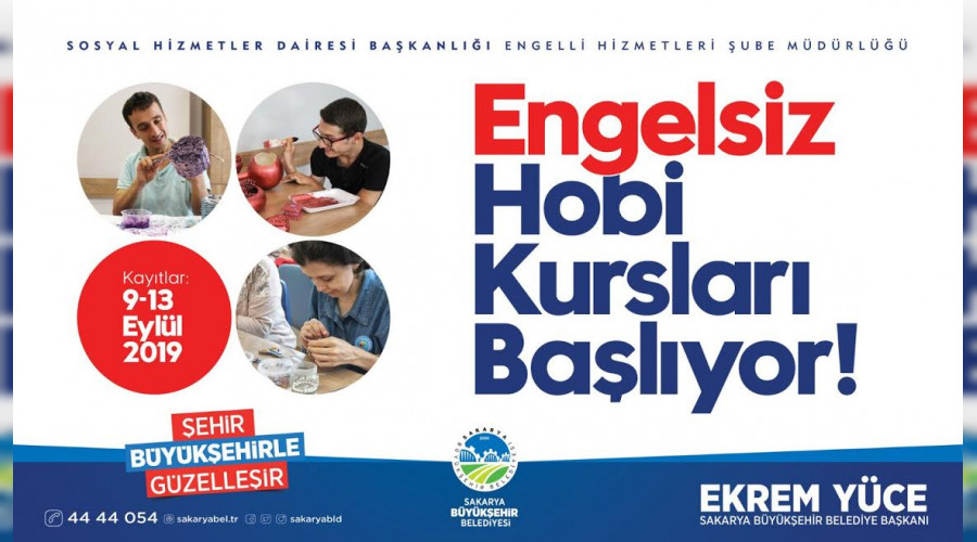 Engelsiz Hobi Kurslarnda yeni dnem balyor