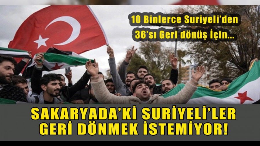 SAKARYADA'K SURYEL'LER GER DNMEK STEMYOR...