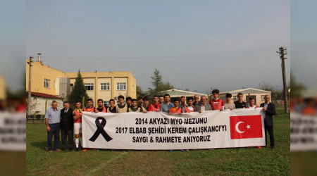 AKYAZI MYO ŞEHİDİNİ UNUTMADI