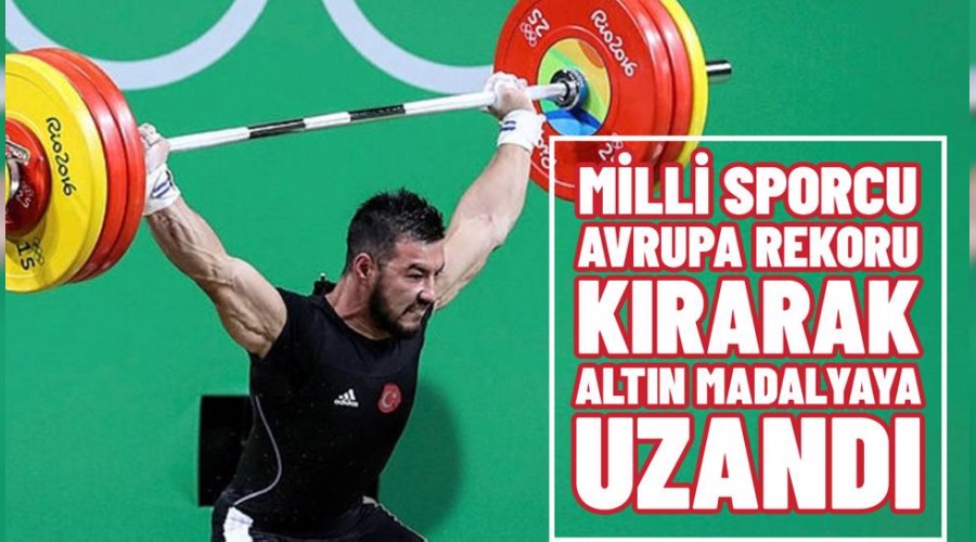 Milli halterci Daniyar �smayilov, Avrupa �ampiyonu oldu