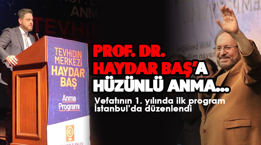 PROF. DR. HAYDAR BAޒA H�Z�NL� ANMA�
