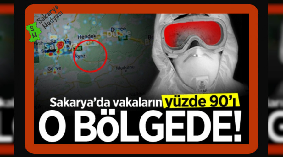 Sakarya'da vakalarn yzde 90' bu blgede!