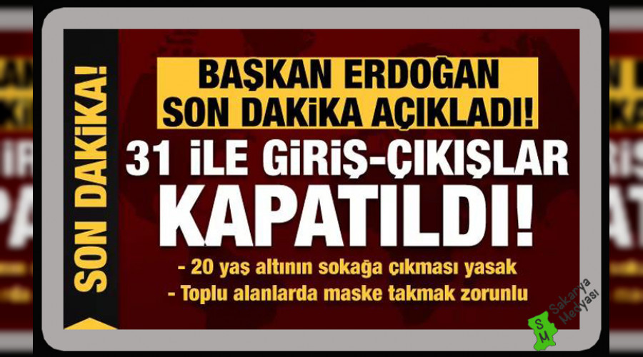 ŞEHRE GİRİŞ VE ÇIKIŞLAR KAPATILDI!