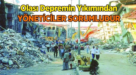 Serbes: te zm! Depremin ykmndan yneticiler de sorumlu tutulsun