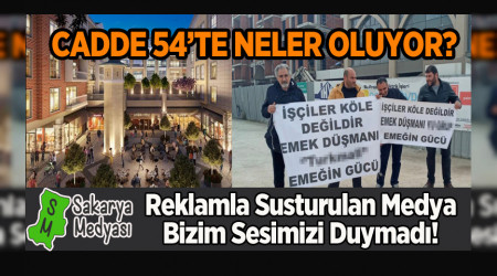 CADDE 54'TEN HAKKIMIZI ALAMADIK EYLEM�!
