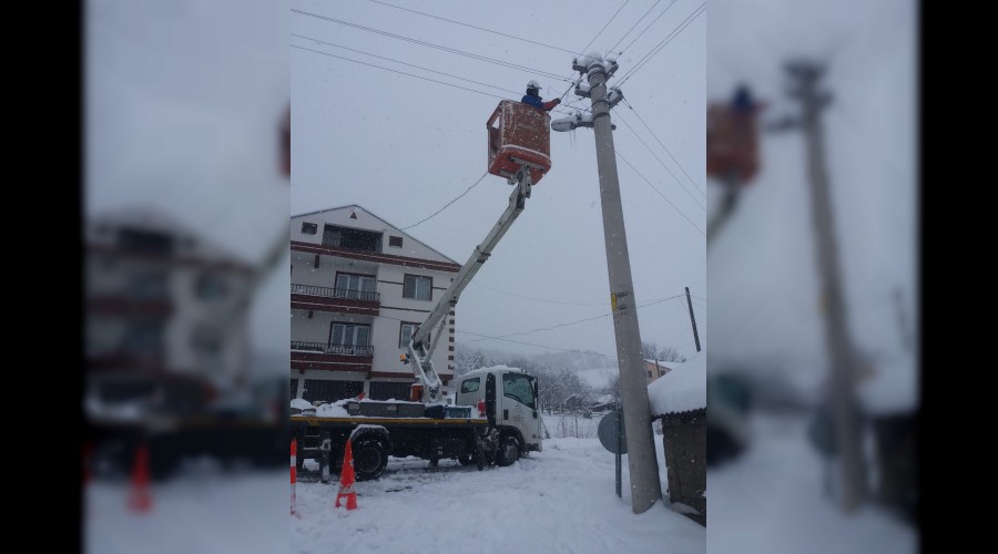 SEDA Sakaryada kar almalarna devam ediyor