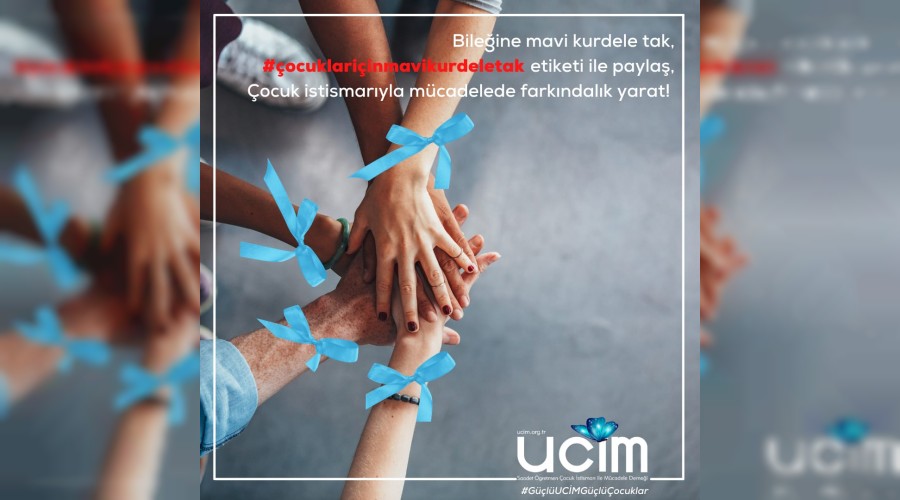 ‘ÇOCUKLAR İÇİN MAVİ KURDELE TAK!’