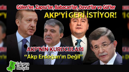 "ERDOAN'IN GL'LERE, DAVUT'LARA BABACAN'LARA YENLMESN STEMYORUM"