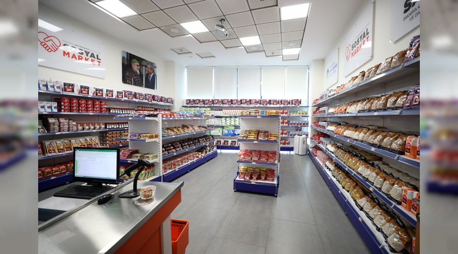 Sosyal Market SGMde hizmete ald