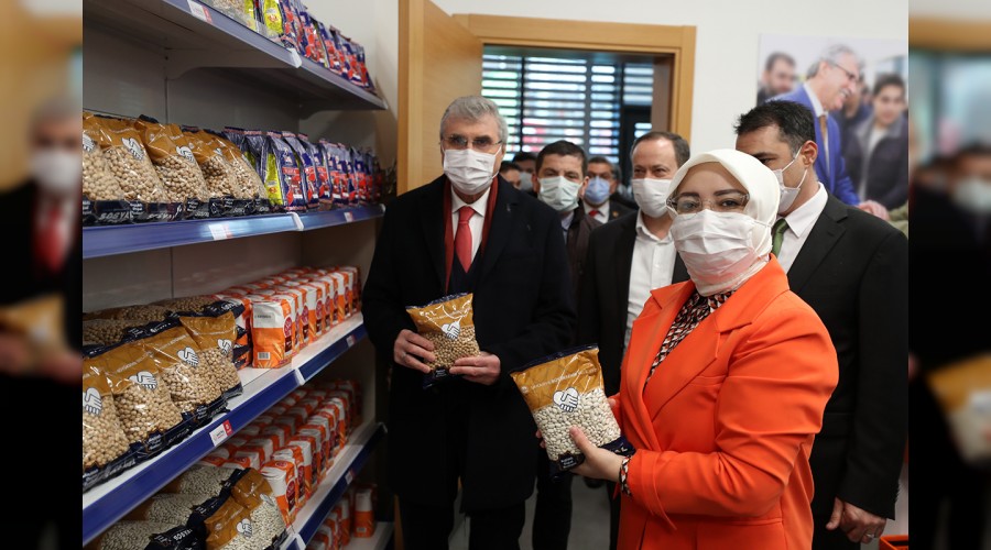 Sosyal Market SGMde hizmete ald